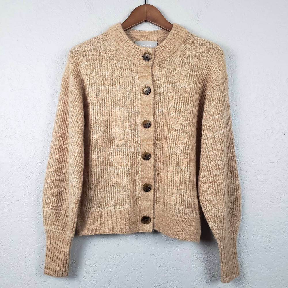 Everlane Collegiate Button Up Cardigan - XS